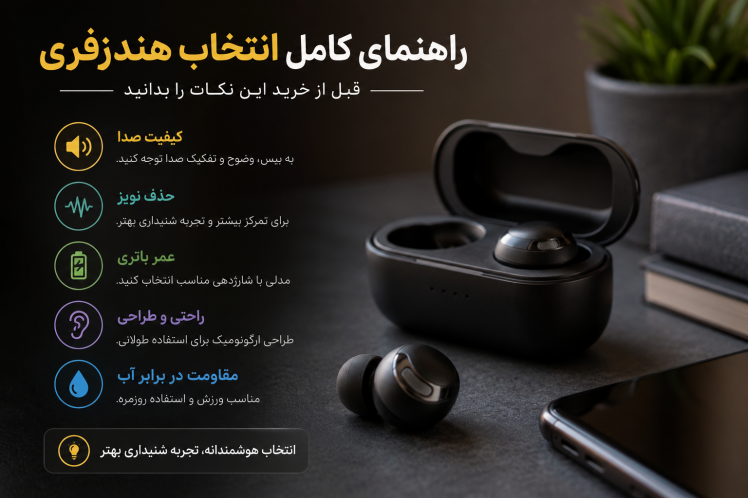 راهنمای کامل انتخاب هندزفری؛ قبل از خرید این نکات را بدانید