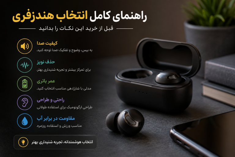 راهنمای کامل انتخاب هندزفری؛ قبل از خرید این نکات را بدانید